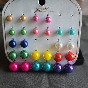 Vibrant Stud Earring Collection